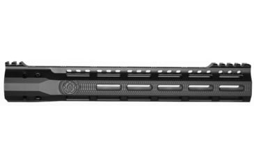 Image of Troy Industries X Series Free Float M-LOK Handguard AR-15 Aluminum Battle Rail, Black, 12.5in, SRAI-SR1-12BT-X2