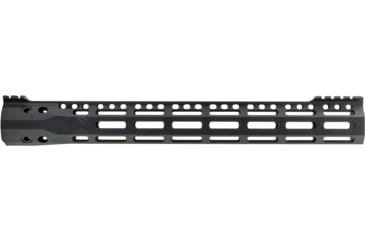 Image of Troy Industries X Series Free Float M-LOK Handguard AR-15 Aluminum Battle Rail, Black, 15.125in, SRAI-SR1-15BT-X2