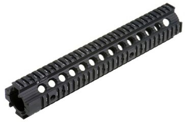 Image of Troy 12 in. Modular Rail Forend for rifle length gas systems - Black 