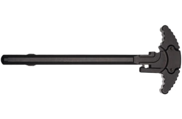 Image of Troy Pneuma AR-15 Charging Handle, 223 Caliber, Gas Divert Ambidextrous, Aluminum, Black, SCAH-ACH-50BT-00