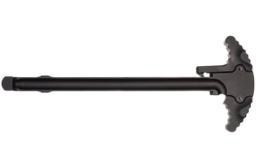 Image of Troy Pneuma AR-15 Charging Handle, 223 Caliber, Gas Divert Ambidextrous, Aluminum, Black, SCAH-ACH-50BT-00