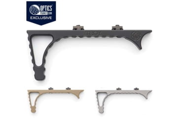 Image of Troy OpticsPlanet Exclusive Angled AR-15 MLOK Foregrip, Black, FDE, Grey