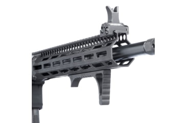 Image of Troy OpticsPlanet Exclusive Angled MLOK Foregrip, AR-15, Aluminum, Black, SGRI-ANG-A0BT-00