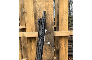 Image of Troy OpticsPlanet Exclusive Angled MLOK Foregrip, AR-15, Aluminum, Grey, SGRI-ANG-A0GT-00