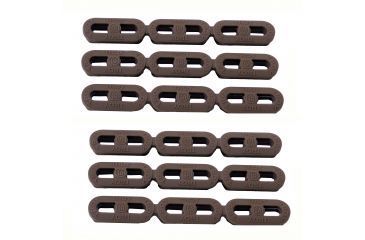 Image of Troy Squid Grip M-LOK 6-Pack/3 Sections Tan