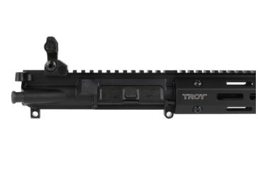 Image of Troy Upper Receiver Kit with Medieval Flash Suppressor, 5.56, 16 w/13 M-LOK Rail and Folding Sights, Black, SUPG-5MF-16BT-00