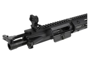 Image of Troy Upper Receiver Kit with Medieval Flash Suppressor, 5.56, 16 w/13 M-LOK Rail and Folding Sights, Black, SUPG-5MF-16BT-00