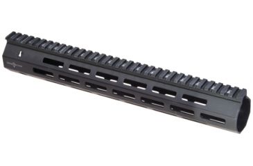 Image of Viking Tactics VTAC M-LOK Aluminum BattleRail 15 Inch 5.56mm Black VTAC-MLOK-15-BK