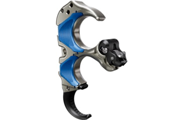 Image of TRU Ball Aileron HBC Flex Release Blue/Quick Silver Brass 3 Finger Medium, 1502869