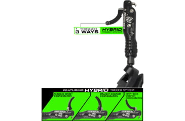 Image of TRU Ball Bone Collector Beast XT Hybrid Release 1408219, Black, X-Large, BCHV-BK-XL