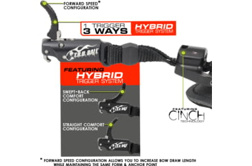 Image of TRU Ball Short-N-Sweet'R Hybrid Release 1202457, Black, Large, SSHB-BK-L