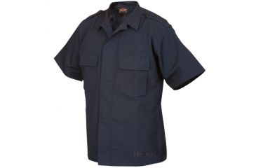 Image of Tru Spec 1001009 Short Sleeve Navy Tactical Shirt Pc Rs