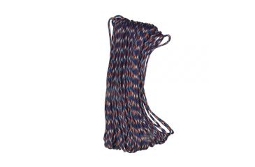 Image of 5ive Star 100ft. 7-Strand 550 Paracord #550 Commercial 7-Strand, Red/White/Blue, N/A 5017000