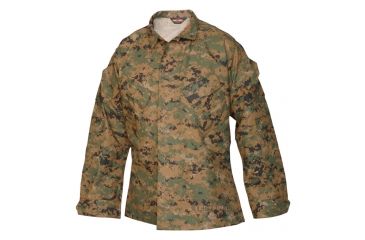 Image of Tru Spec 1941003 Woodland Digital 100 Cotton Twill Battle Shirt Small