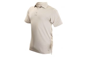 Image of Tru-Spec 24-7 Mens SL Performance Polo 100% Poly, Silver Tan, 3XLarge Regular 4494008
