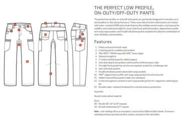 Image of TRU-SPEC 24-7 Series Agility Pants - Mens, Khaki, 30xU, 1524083