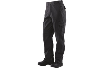Image of TRU-SPEC 24-7 Series Tactical Teflon Pants - Mens, PolyCotton Ripstop, Black, Waist 28 in, Inseam 34 in, 1062022