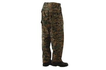 Image of Tru-Spec Battle Pants, 65/35 Poly/Cot Twill, Digital Woodland, Extra Small, Regular 1932002