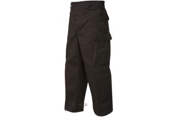 Image of TRU-SPEC BDU 60/40 Co/Poly Twill Pants - Men's, Black, Extra Small, Long, 1732022
