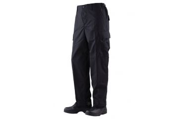 Image of TRU-SPEC BDU 60/40 Co/Poly Twill Pants - Men's, Black, Extra Small, Long, 1732022