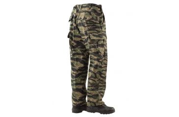 Image of TRU-SPEC BDU 60/40 Co/Poly Twill Pants - Men's, Vietnam Tiger Stripe, Extra Small, Regular, 1628002