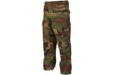 Image of TRU-SPEC BDU 60/40 Co/Poly Twill Pants - Men's, Woodland Camo, Extra Small, Long, 1826022