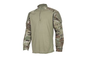 Image of TRU-SPEC Combat 1/4 Zip Long Sleeve Shirt - Mens, Scorpion OCP, Extra Small, Regular, 1653002