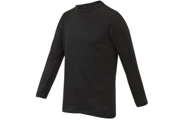 Image of Tru-Spec Crew Long Sleeve Shirt, Black GEN-III POLYPRO, 3XL 2786008
