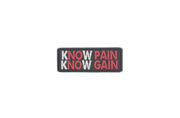 Image of TRU-SPEC Know Pain Morale Patch, Black, 6692000