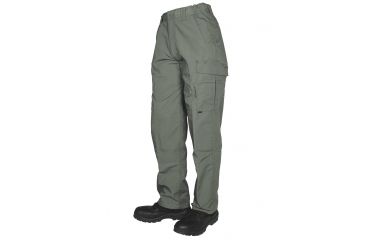 Image of Tru-Spec Mens TRU Simply Tactical Pants, Polyester/Cotton Rip-Stop w/ Cargo Pockets, Olive Drab, 52, 1421094