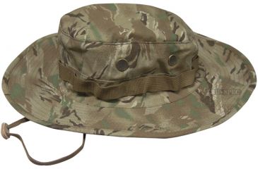 Image of Tru-Spec Military Boonie, TRU ALL TER TIGER STRIPE NYCO R/S W/ WIDE BRIM &amp; LOOPS, 7-1/2 3214005