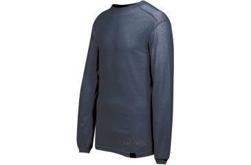 Image of Tru-Spec Mock T Shirt Navy BASELAYER LS, Extra Large Reg. 2738006
