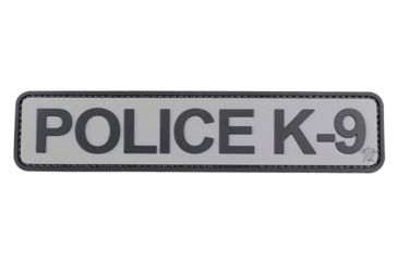 Image of Tru-Spec Morale Patch, Police K-9, Grey/blk - 6624000