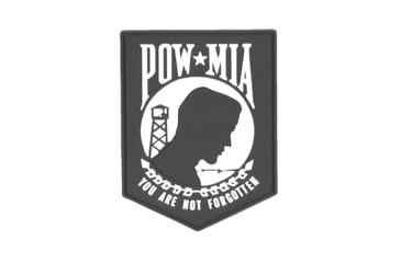 Image of TRU-SPEC Pow*mia Morale Patch, Black, 6691000