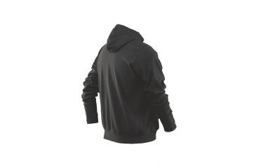 Image of Tru-Spec Shirt, 24-7 Black Grid Fleece Hoodie, 3X Regular 2420008