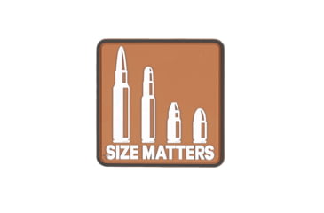Image of TRU-SPEC Size Matters Morale Patch, Orange, 6693000