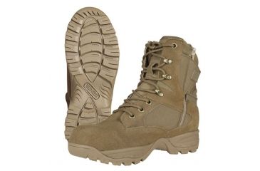 Image of Tru-Spec Tactical 9in Assualt Boots w/Side Zip, Coyote, 11-1/2W 4060080