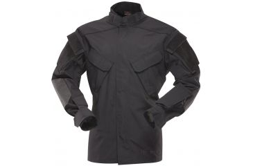 Image of Tru-Spec Tru Xtreme Shirt Black Nyco Rip Stop, Mr 1201004