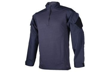 Image of Tru-Spec Urban Force TRU 1/4 Zip Combat Shirt, Navy, ML 2577024