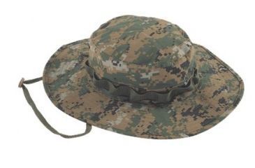 Image of Tru-Spec Woodland Print Digital H2O Proof, Adjustable Boonie, One Size Fits Most 3348000