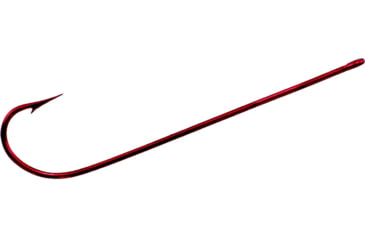 Image of Tru-Turn Ultra Sharp Hook, Needle Point, 1X Long Shank Light Wire, Blood Red, Size 6, 5 Per Pack, 868ZS-6