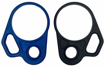 Image of TruCalibre Enhanced Aluminum Endplate, Blue, TBP-ALM-2