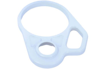 Image of TruCalibre Enhanced Aluminum Endplate, White, TBP-ALM6