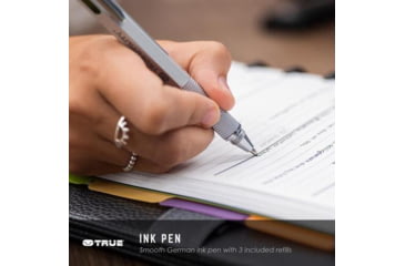 Image of TRUE 6-in-1 Multi-Tool Pen, Black, TRU-PEN-0001
