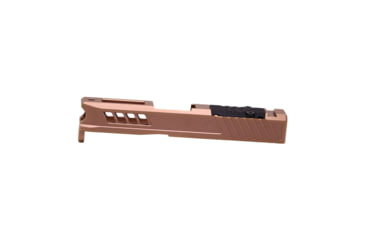 Image of True Precision Axiom Springfield Hellcat 9mm Pistol Slide, RMS Cut &amp; Cover Plate, Copper, TP-SHCS-C-RMS