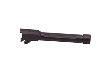 Image of True Precision Pistol Barrel, 9MM, Fits P365 Fuse, DLC Finish, Black, Threaded Barrel, 1/2x28 Thread Pitch, TP-P365FB-XTBC