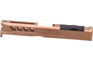 Image of True Precision Glock 19 Gen 1-3 Axiom Pistol Slide w/RMR Optic Cut, Copper, Compact, TP-G19S-C-RMR
