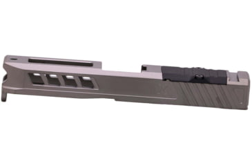 Image of True Precision Glock 19 Gen 1-3 Axiom Pistol Slide w/RMR Optic Cut, Stealth Grey, Compact, TP-G19S-A-RMR