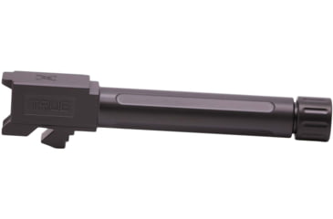 Image of True Precision Glock 19 Threaded Barrel, 1/2x28, Black DLC, TP-G19B-XTBC