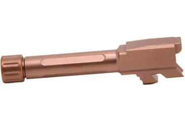 Image of True Precision Glock 43 Threaded Barrel, 1/2x28, Copper TiAlN, TP-G43B-XTC